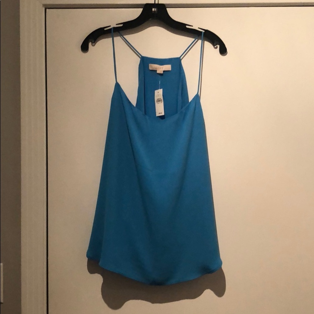 Gorgeous Blue LOFT Top - Never Worn!
